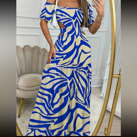 SHEIN Dresses & Skirts - Off Shoulder Ruffle Dress